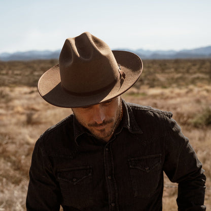 Open Road 6X Cowboy Hat Brown Mix - Stetson