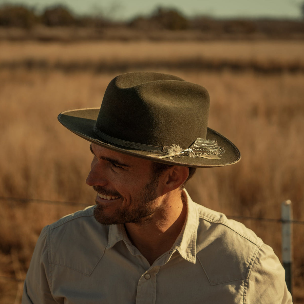 1865 Distressed Open Road Royal Deluxe Sage - Stetson