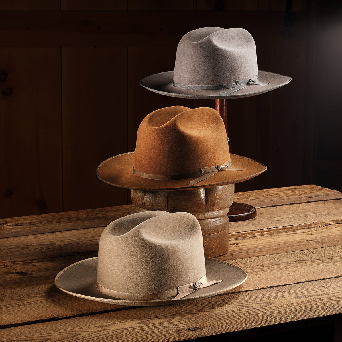 Open Road Royal Deluxe Hat Caribou - Stetson