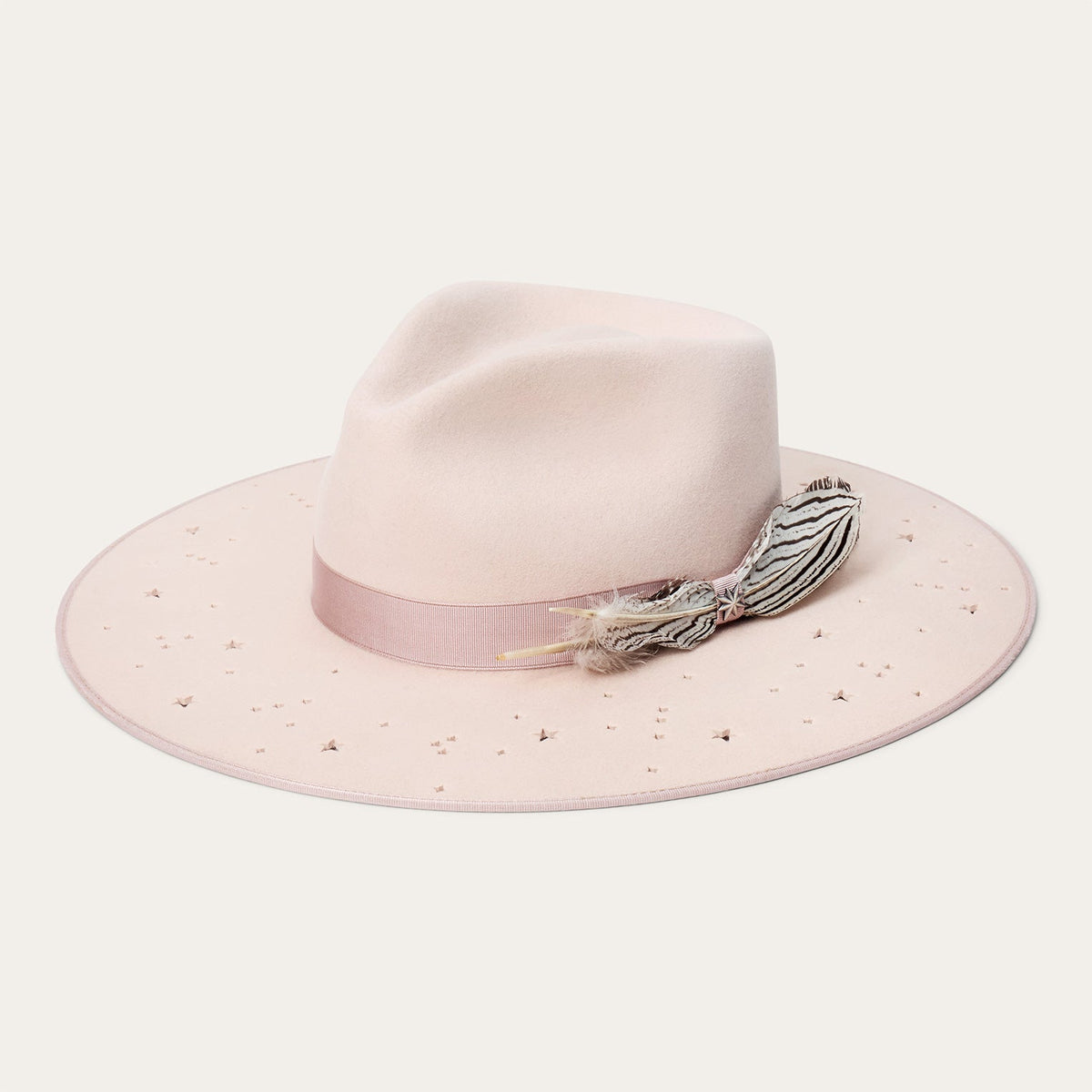 Night Sky Fedora Powder Pink - Stetson