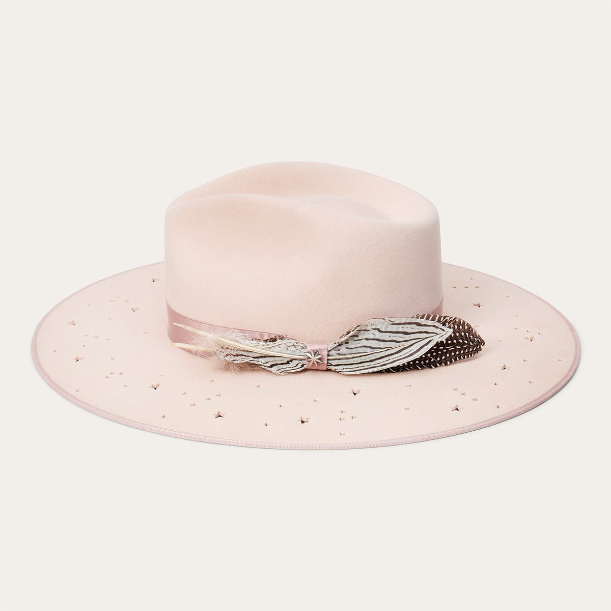Night Sky Fedora Powder Pink - Stetson
