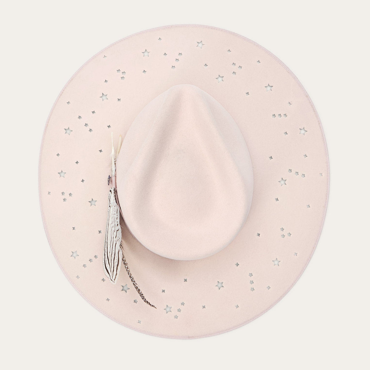 Night Sky Fedora Powder Pink - Stetson