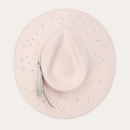 Night Sky Fedora Powder Pink - Stetson