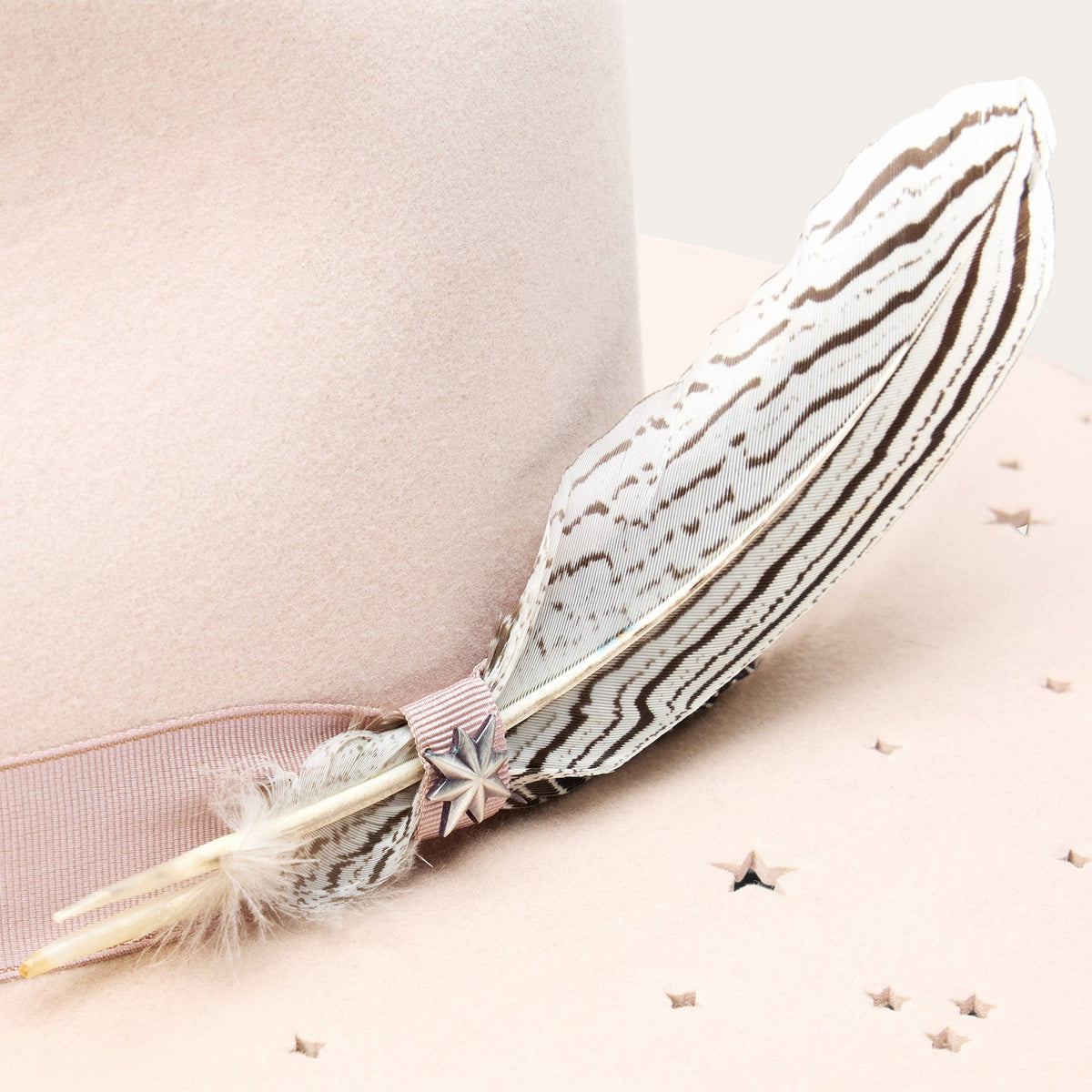 Night Sky Fedora Powder Pink - Stetson