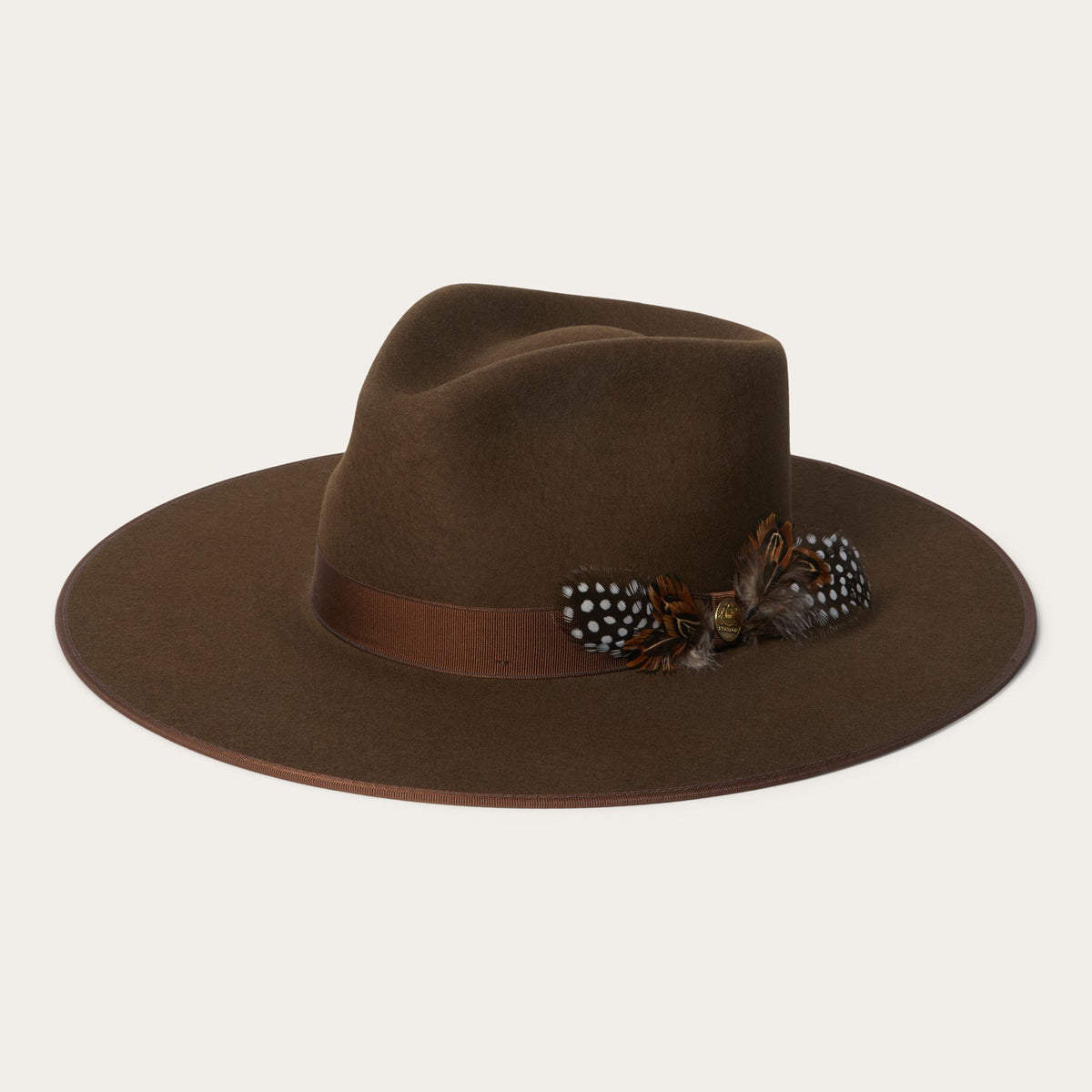 Midtown Wide Flat Brim Hat Oak - Stetson