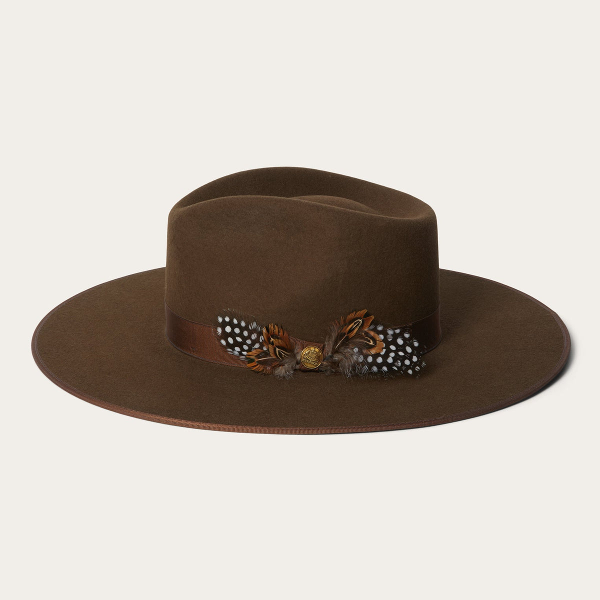 Midtown Wide Flat Brim Hat Oak - Stetson
