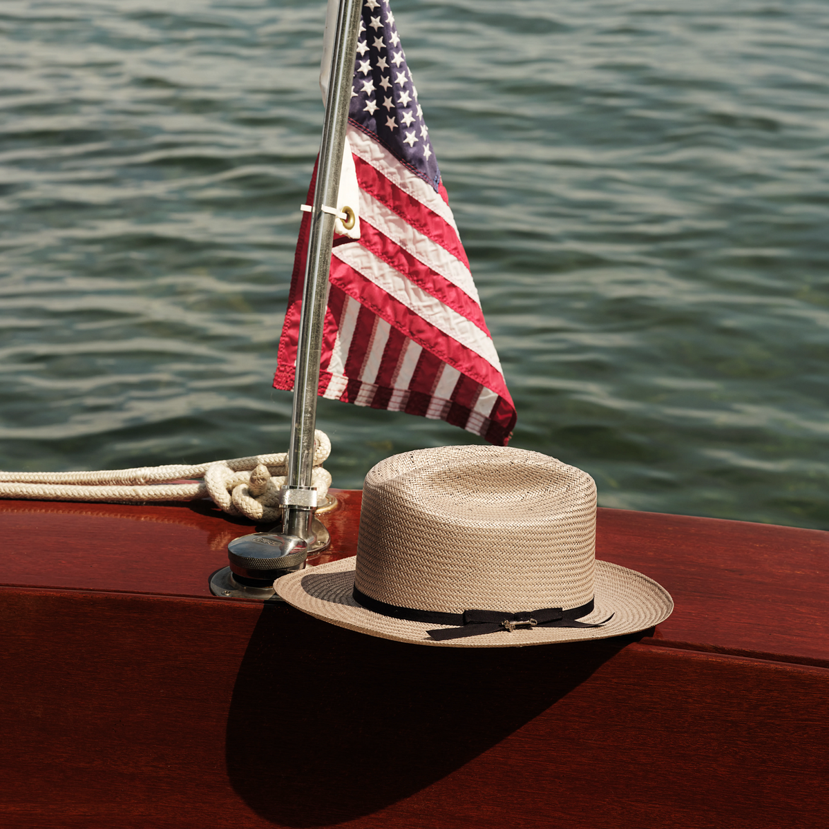 Open Road Straw Hat Taupe - Stetson