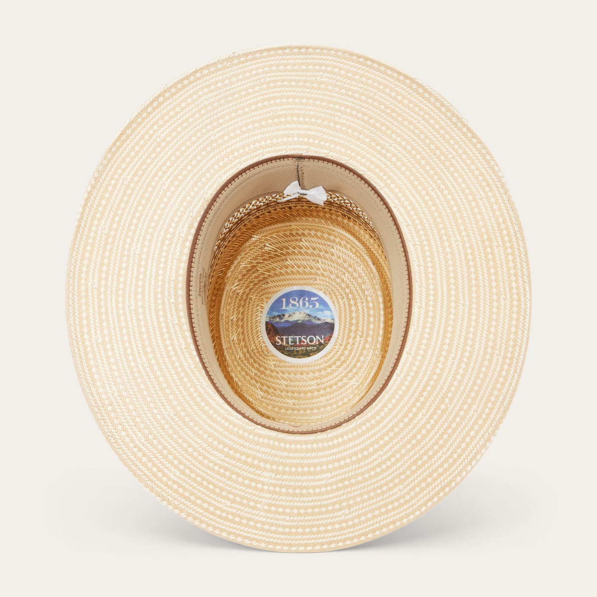 Batterson Straw Hat Natural/Tan - Stetson