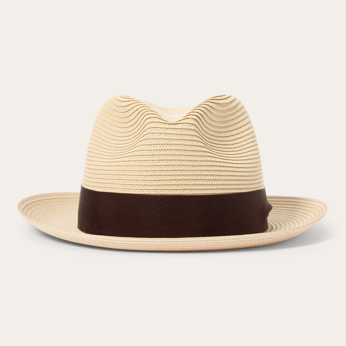Rosebud Straw Fedora Sand - Stetson