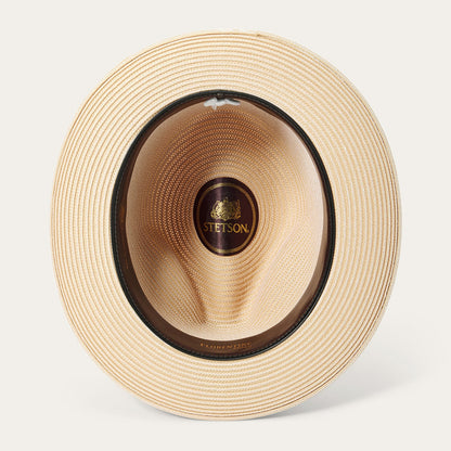 Rosebud Straw Fedora Sand - Stetson