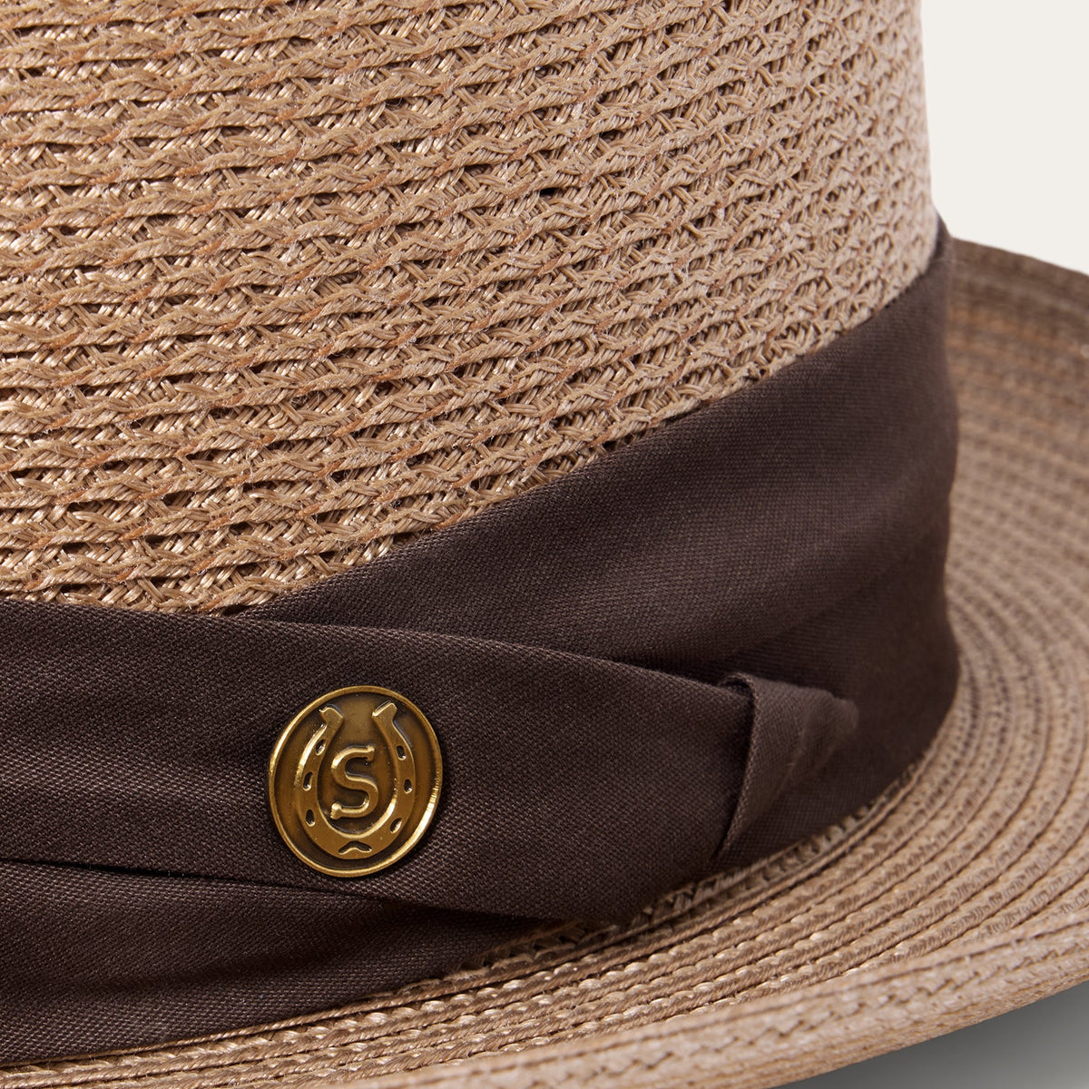 Bishop Straw Hat Cognac - Stetson