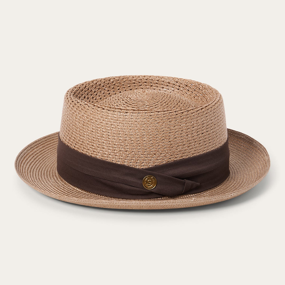 Bishop Straw Hat Cognac - Stetson