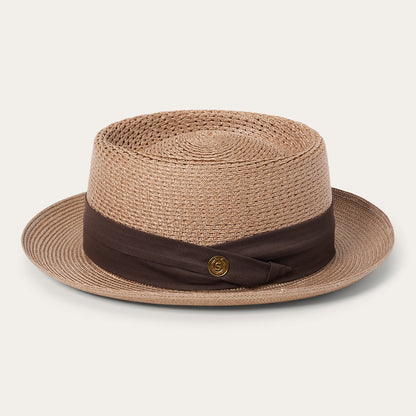 Bishop Straw Hat Cognac - Stetson