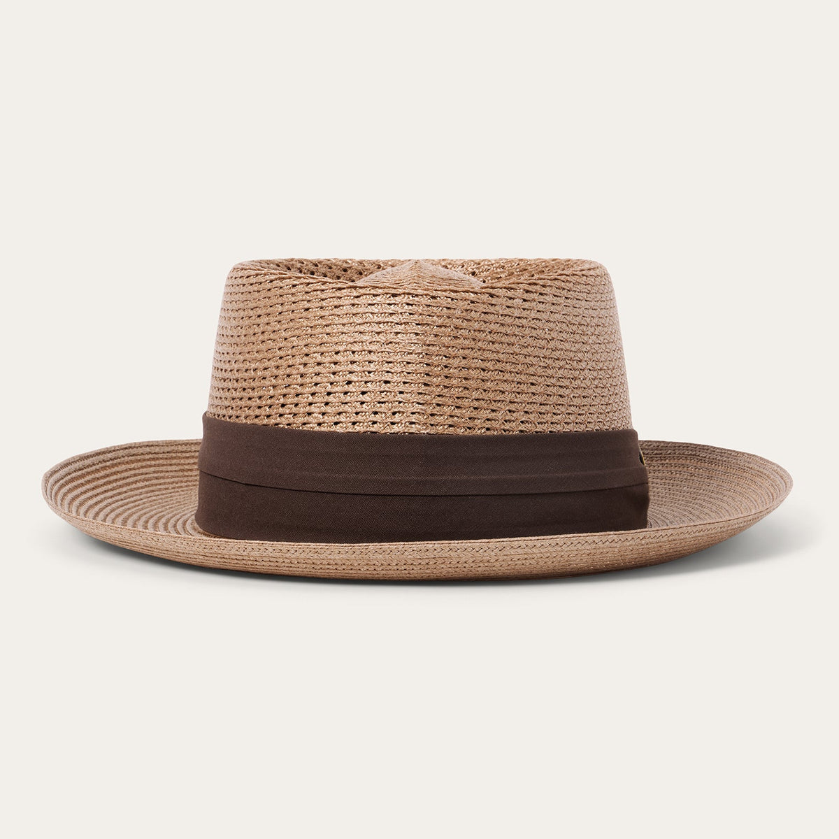 Bishop Straw Hat Cognac - Stetson