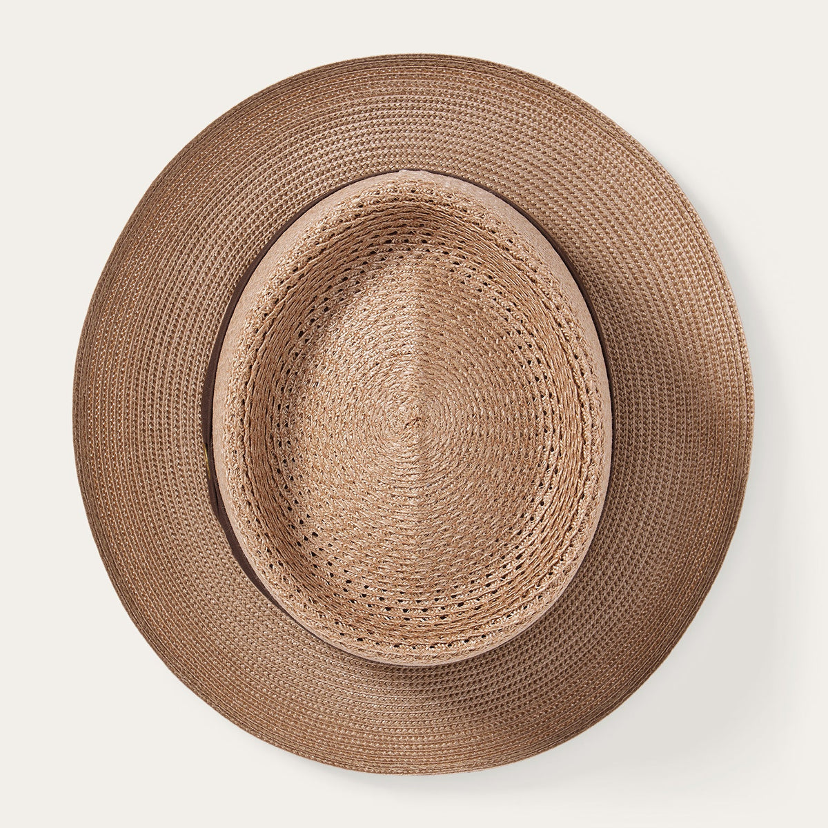 Bishop Straw Hat Cognac - Stetson