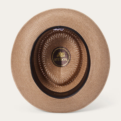 Bishop Straw Hat Cognac - Stetson