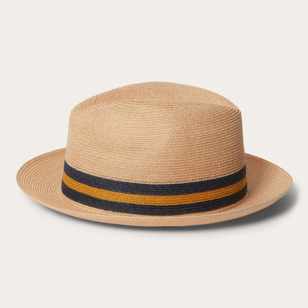 Triad Straw Fedora Mustard - Stetson