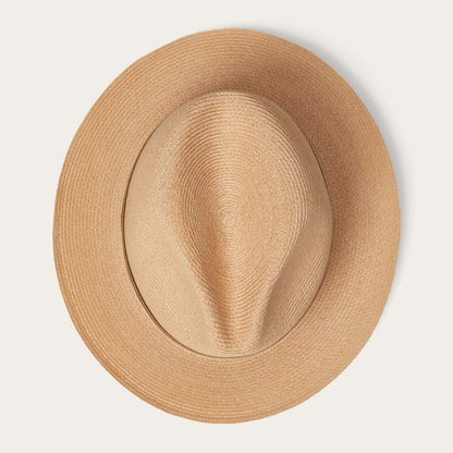 Triad Straw Fedora Mustard - Stetson