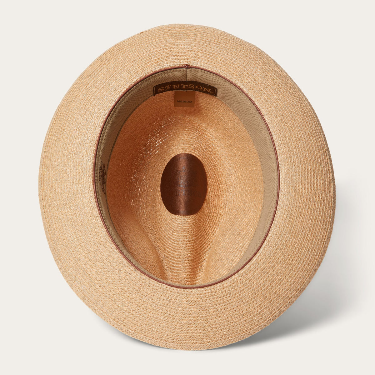 Triad Straw Fedora Mustard - Stetson