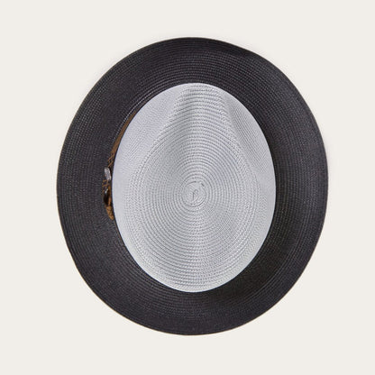 Andover Milan Fedora Grey Black - Stetson