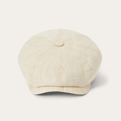 Linen Hatteras Newsboy Beige - Stetson