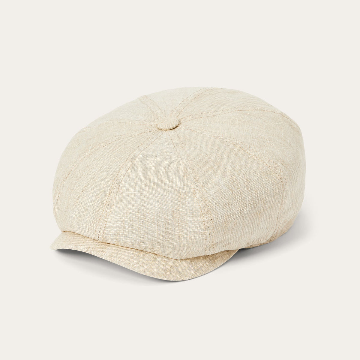 Linen Hatteras Newsboy Beige - Stetson