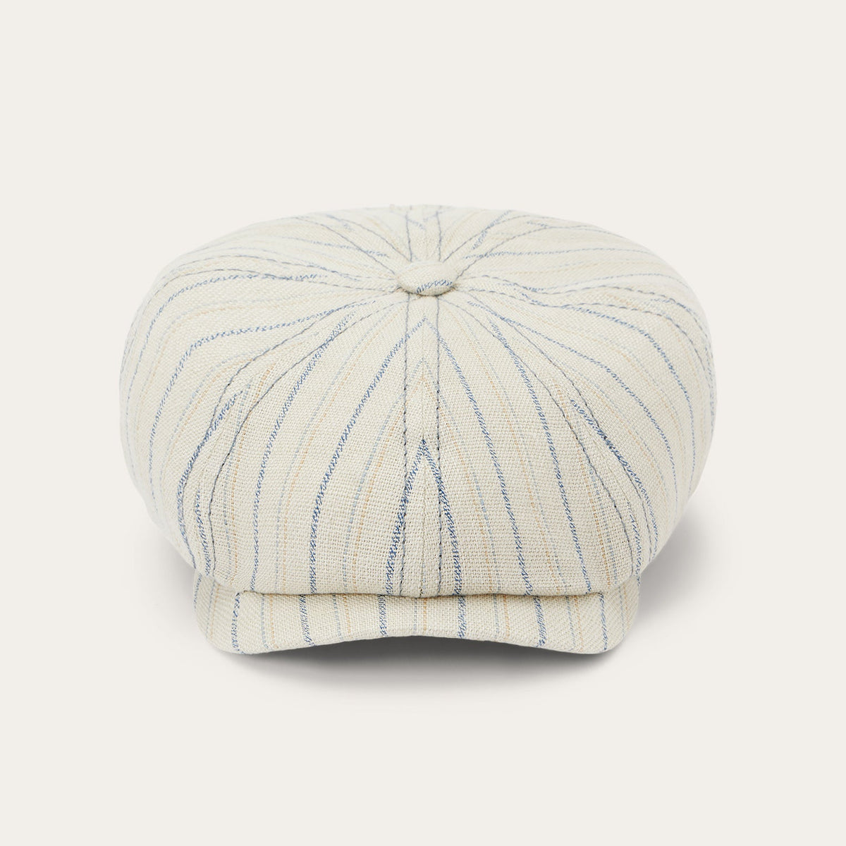 Striped Linen Hatteras Off White with Stripes - Stetson