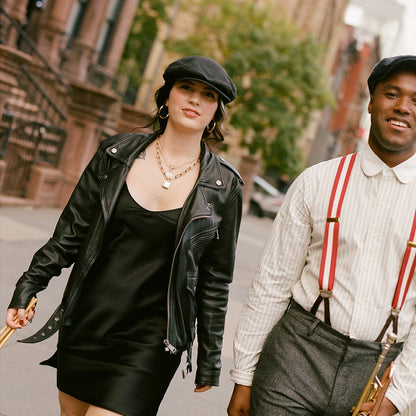 Premium Linen Driver Cap Black - Stetson