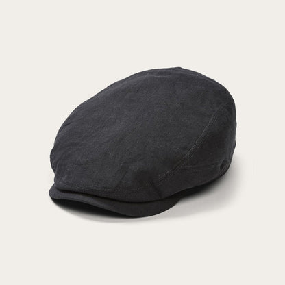 Premium Linen Driver Cap Black - Stetson