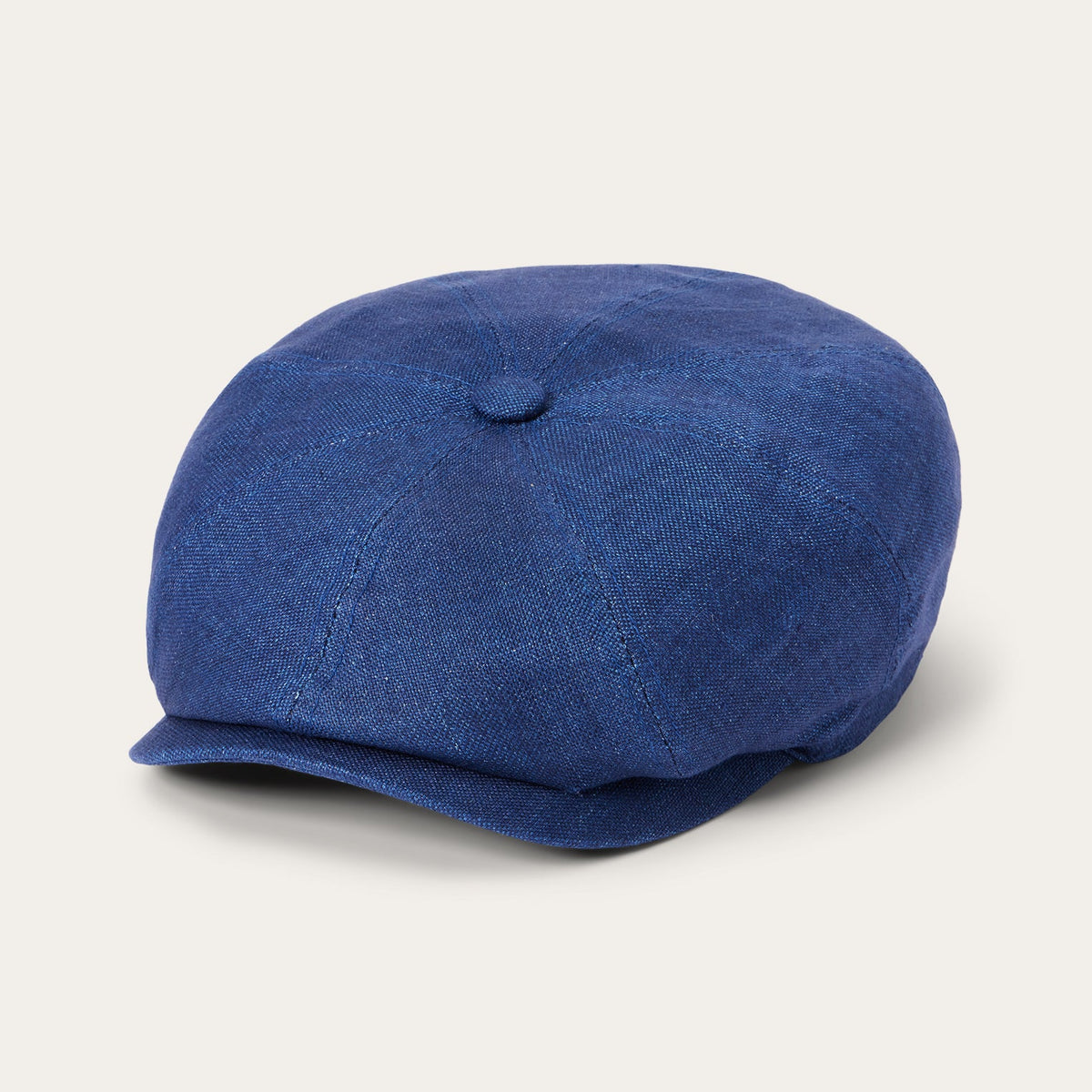 Linen Hatteras Cap Navy - Stetson