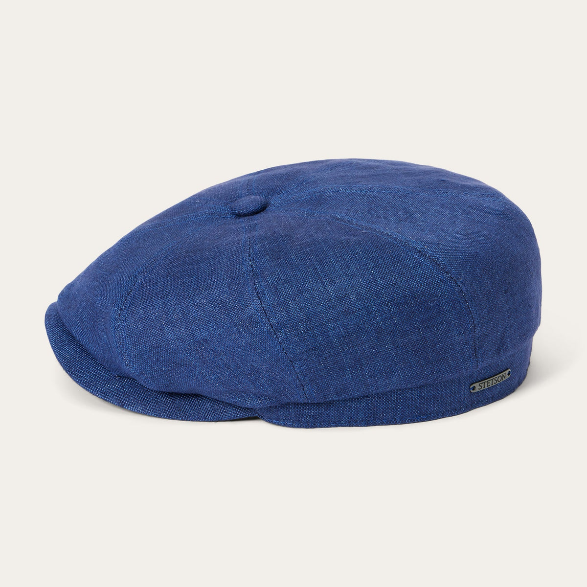 Linen Hatteras Cap Navy - Stetson