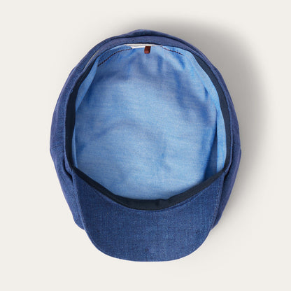 Linen Hatteras Cap Navy - Stetson