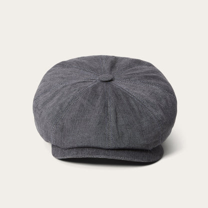 Linen Hatteras Newsboy Grey - Stetson