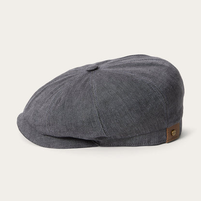 Linen Hatteras Newsboy Grey - Stetson