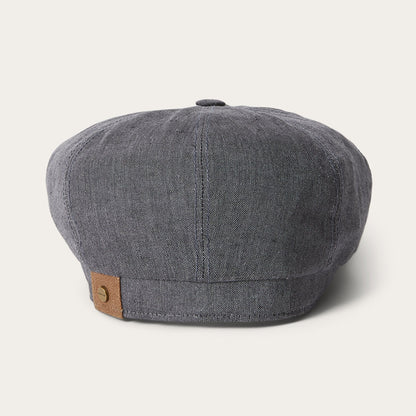 Linen Hatteras Newsboy Grey - Stetson