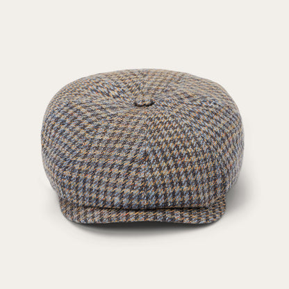 Linen/Cotton Houndstooth Hatteras Multicolor Houndstooth - Stetson