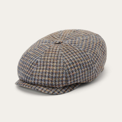 Linen/Cotton Houndstooth Hatteras Multicolor Houndstooth - Stetson