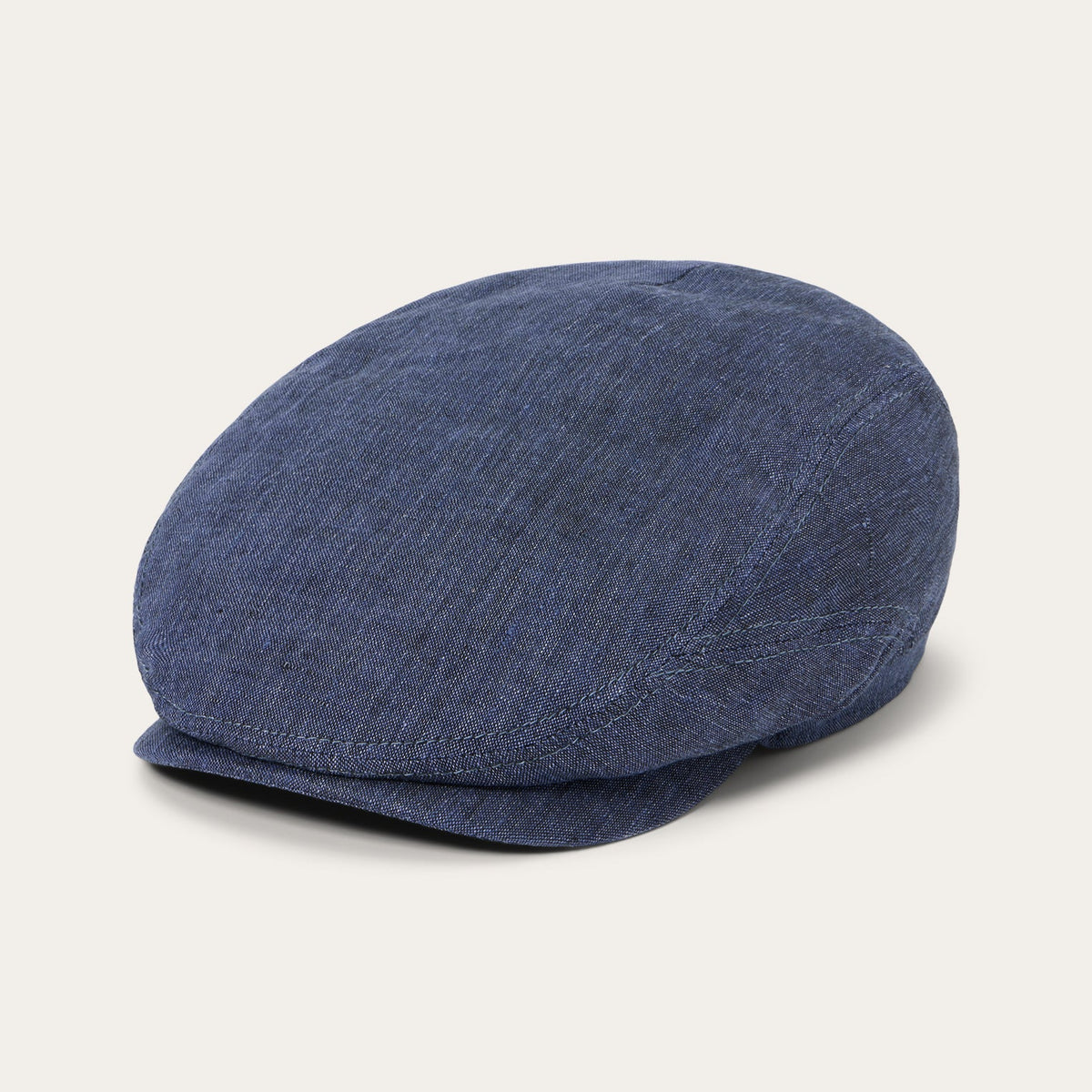 Linen Driver Cap Blue - Stetson