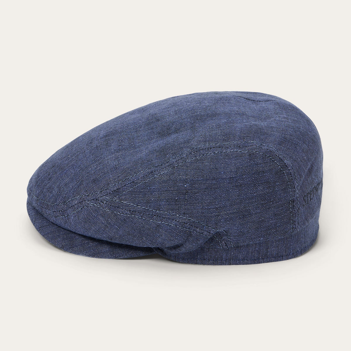 Linen Driver Cap Blue - Stetson