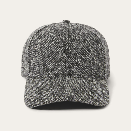 Donegal Wool Baseball Cap Anthracite Donegal - Stetson