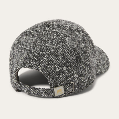 Donegal Wool Baseball Cap Anthracite Donegal - Stetson