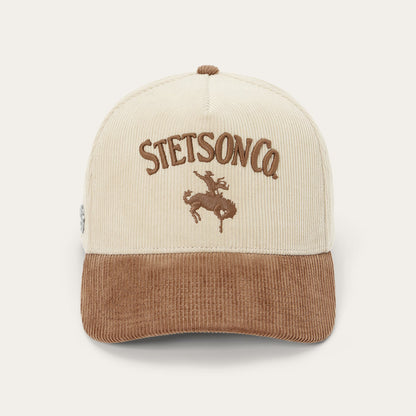 Corduroy Stetson Co. Baseball Hat Tan - Stetson