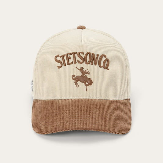 Corduroy Stetson Co. Baseball Hat Tan - Stetson
