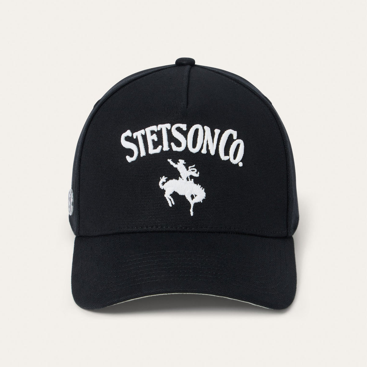 Canvas Rider Trucker Hat Black - Stetson