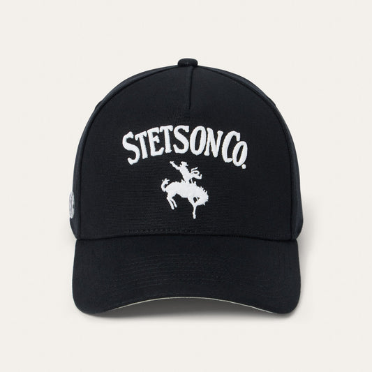 Canvas Rider Trucker Hat Black - Stetson