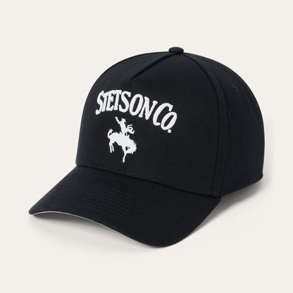 Canvas Rider Trucker Hat Black - Stetson