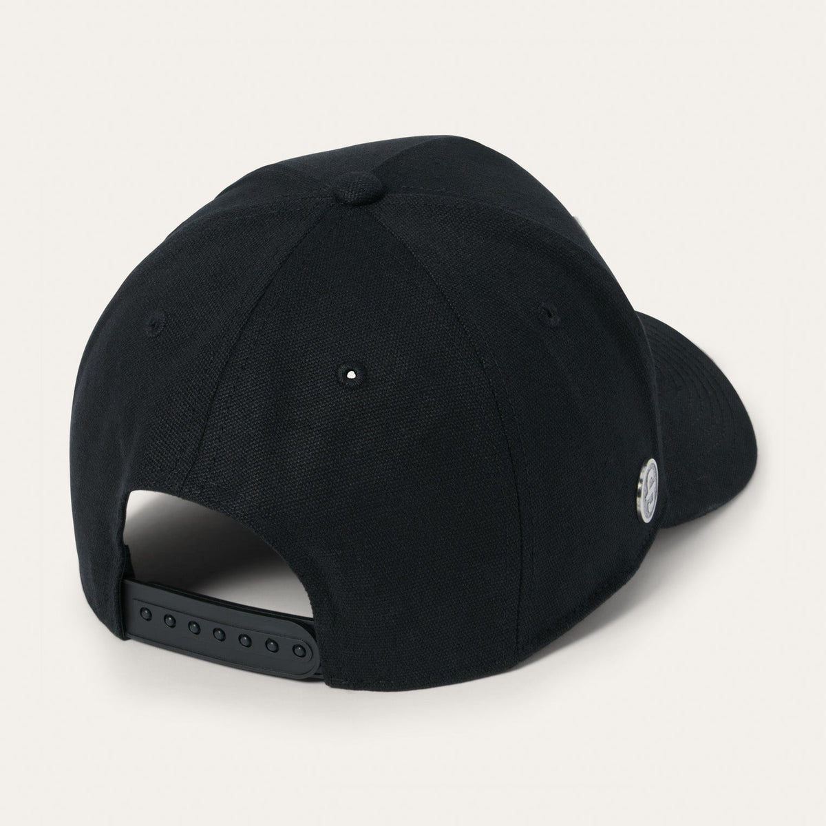 Canvas Rider Trucker Hat Black - Stetson