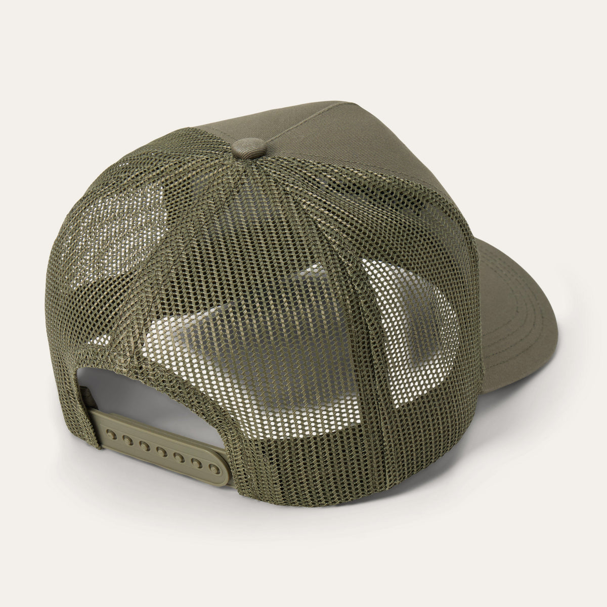 Bison Trucker Hat Olive - Stetson