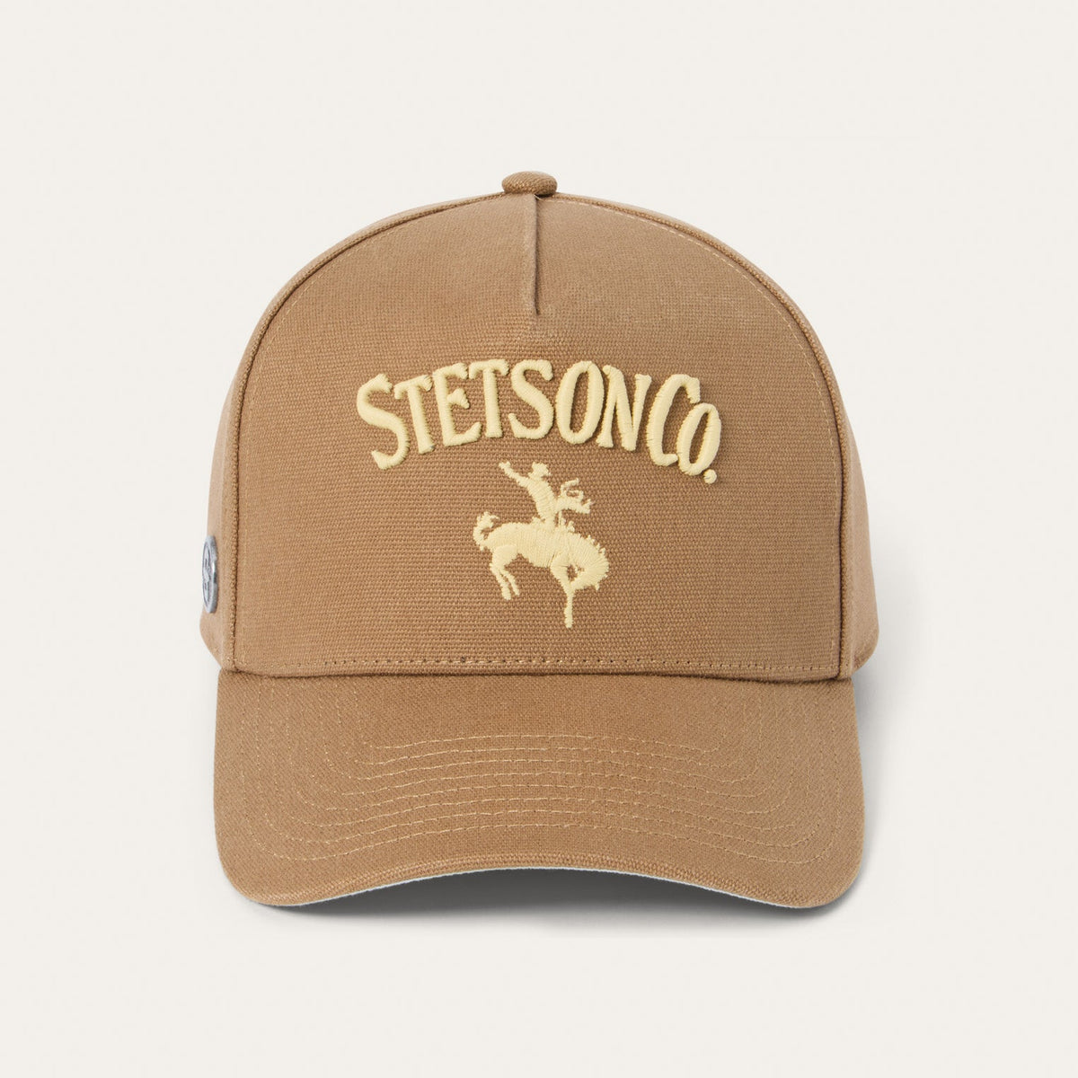 Canvas Rider Trucker Hat Tan - Stetson