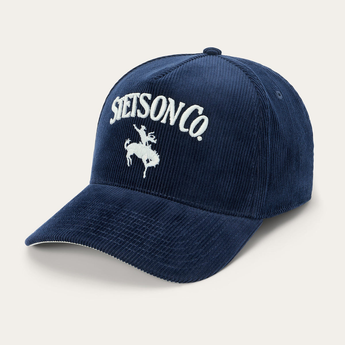 Corduroy Stetson Co. Baseball Hat Navy - Stetson